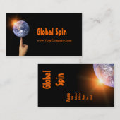 Carte de visite global de rotation (Devant / Derrière)