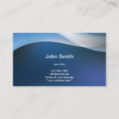 Carte de visite global de soutien de centre (Dos)