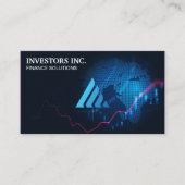 Carte De Visite Globe | Financials | Logo de l'entreprise (Devant)