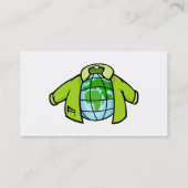 Carte De Visite Globe jacket (Dos)