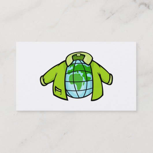 Carte De Visite Globe jacket (Dos)