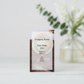 Carte De Visite Globe sur piano (Debout devant)