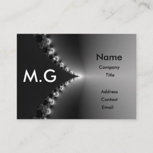 Carte De Visite Gloire en métal