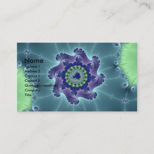 Carte De Visite Gloire Springshine (Devant)