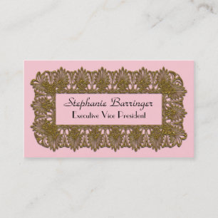 Carte De Visite Gloriaphae Piza Elegant Professionnel