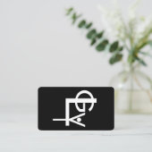 Carte De Visite GLY Business Cards (Debout devant)