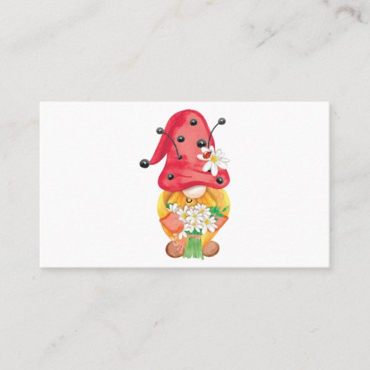 Carte De Visite gnome d'été 1 (Devant)