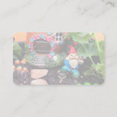 Carte De Visite Gnome géranium 01 (Dos)