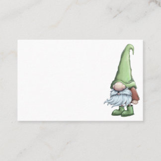 Carte de visite Gnome simple