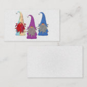 Carte de visite Gnomes Trio (Devant / Derrière)