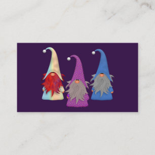 Carte de visite Gnomes Trio