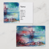 CARTE DE VISITE GNOMON ET DAME DU LAC (Devant / Derrière)