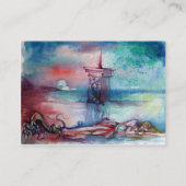 CARTE DE VISITE GNOMON ET DAME DU LAC (Dos)