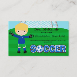 Carte De Visite Goalkeeper