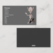 Carte De Visite Goblin en colère (Devant / Derrière)