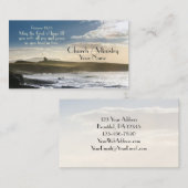 Carte De Visite God of Hope, Romans 15:13 Bible Vers, Irish Coast (Devant / Derrière)