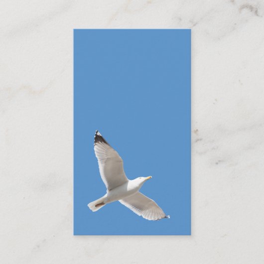 Carte De Visite Goéland volant (Devant)