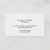 Carte De Visite Gold Bokeh (Dos)