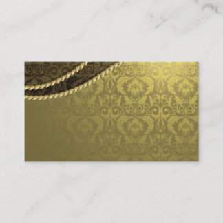 Carte de visite Gold Elegant