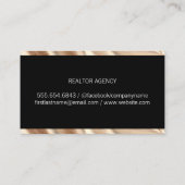 Carte De Visite Gold Elite Trier noir (Dos)