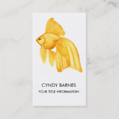 Carte de visite Gold Fish (Devant)