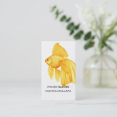 Carte de visite Gold Fish (Debout devant)