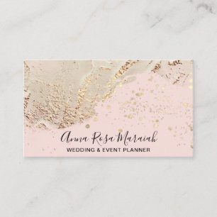 Carte De Visite *~* Gold Foil Parties scintillant Beauté Mariage 