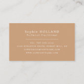 Carte De Visite Gold Frames, Opticien, Praticien Technique (Dos)