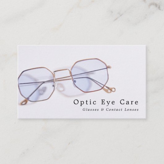 Carte De Visite Gold Frames, Opticien, Praticien Technique (Devant)