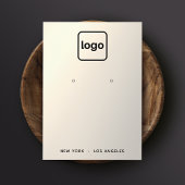 Carte De Visite Gold Gradient Ajouter un logo écran d'oreille