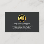 Carte De Visite Gold Handyman Tools Building Frame (Dos)