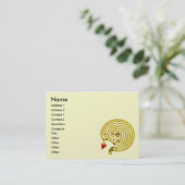 CARTE DE VISITE GOLD HYPER LABYRINTH (Debout devant)