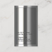 Carte De Visite Gold Logo métallc Dispatcher (Dos)