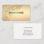 Carte De Visite Gold Lux (Devant / Derrière)