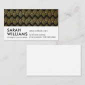 Carte De Visite Gold Lux Weaver (Devant / Derrière)