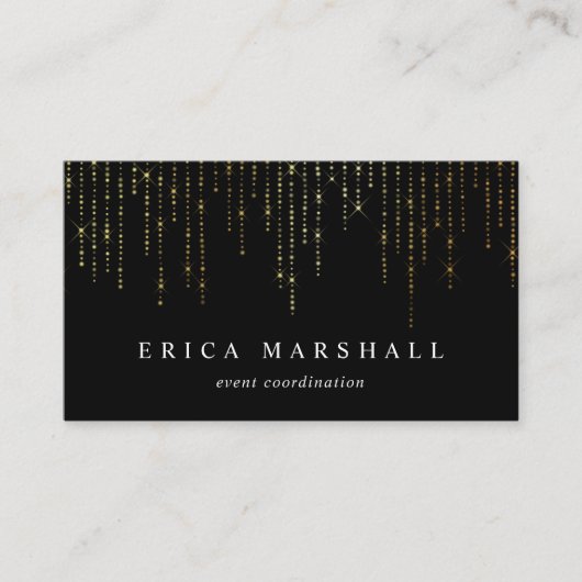 Carte De Visite Gold Marquee (Devant)