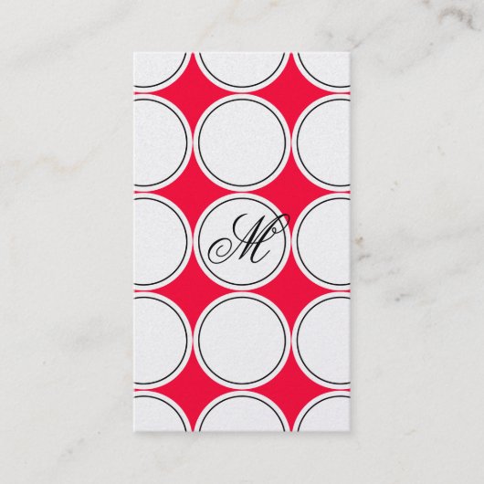 Carte De Visite Gold Moderne (Devant)