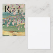 Carte De Visite Gold nature Afficher l'affichage des bijoux en fle (Devant / Derrière)