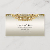 Carte de visite Gold Ornate (Dos)