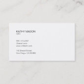 Carte De Visite Gold Spatter Lux Executive (Dos)