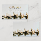 Carte de visite Gold Stars (Devant / Derrière)