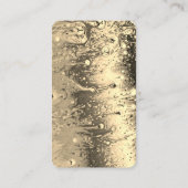 Carte De Visite Gold Stone Connect with Us Social Media QR Code (Dos)