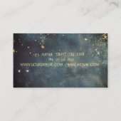 Carte De Visite Gold Sun Watercolor Energy Healing (Dos)