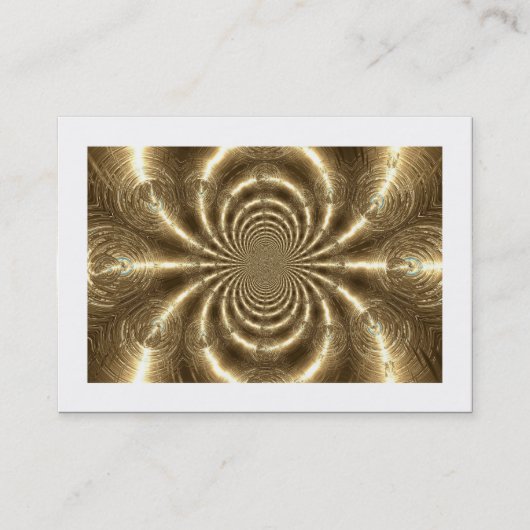 Carte De Visite Gold Vortex (bordé) (Devant)