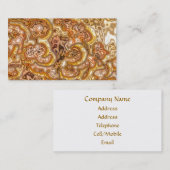 CARTE DE VISITE GOLDEN (Devant / Derrière)