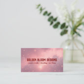 Carte de visite Golden Bloom (Debout devant)