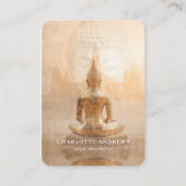 Carte De Visite Golden Buddha – Yoga Reiki Meditation (Devant)