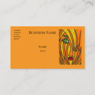 Carte De Visite Golden Business Cards
