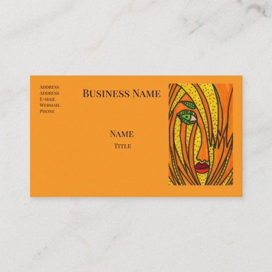 Carte De Visite Golden Business Cards (Devant)
