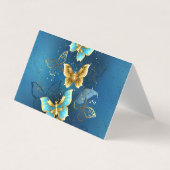 Carte De Visite Golden butterflies (Devant)
